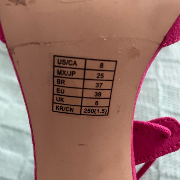 Pink Heels - Picture 6 of 6